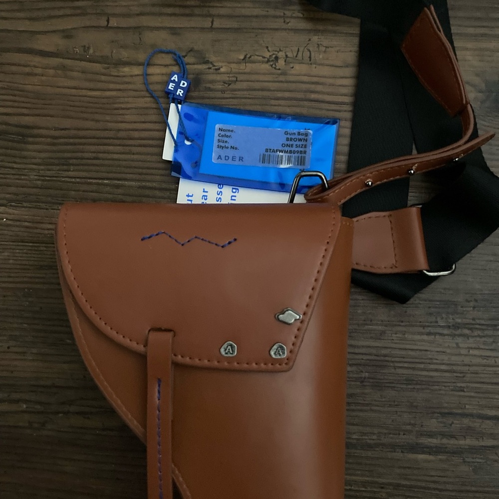 Aden Error  Brown Crossbody Bag